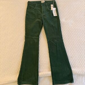 Anthropologie Pilcro Corduroy Low Rise Icon Flare Pants